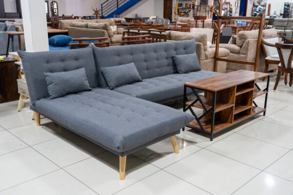 Sofá Cama Modular 2 Piezas en Lino