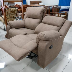 Sala Reclinable Doble – Elegancia y Confort