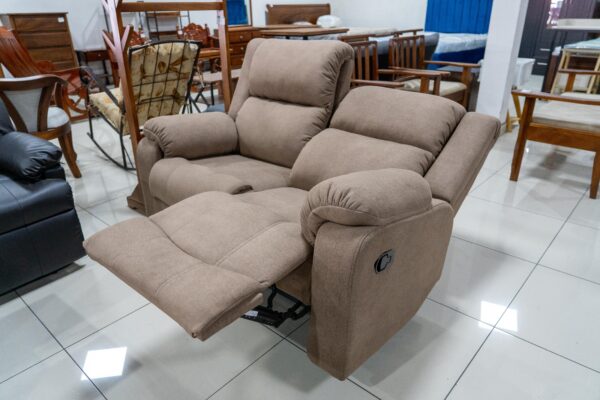 Sala Reclinable Doble – Elegancia y Confort