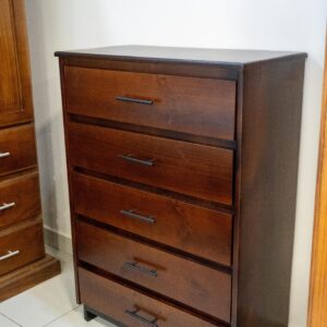 Gavetero Moderno de 80 cm en Madera Bitono
