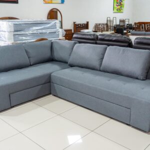 Juego de Sofá Cama con Diván y Baúl