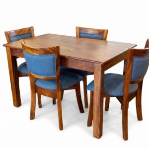 Comedor 4 Sillas Tapizadas
