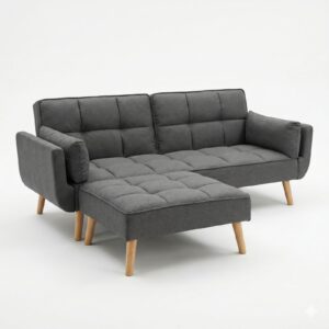 Sofá Cama con Ottoman