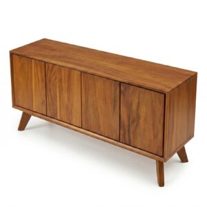 Mueble TV Nordico en Madera de Cenízaro